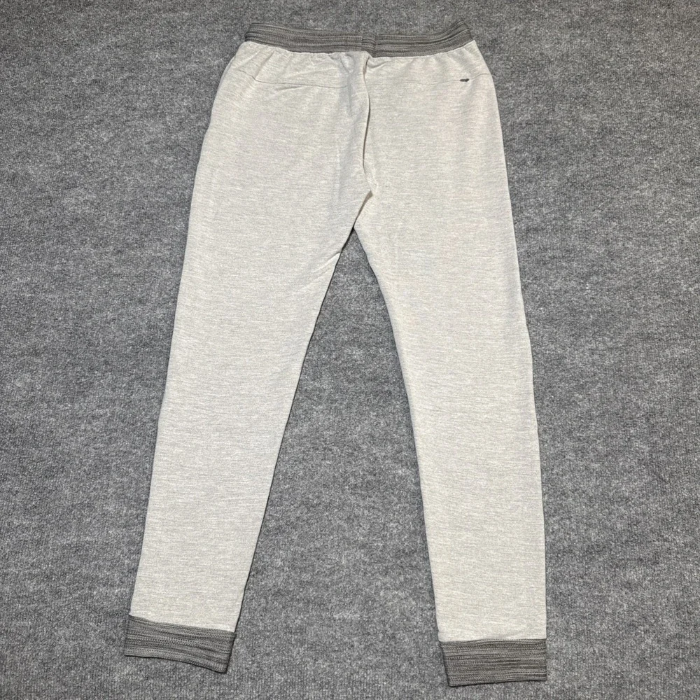 Mugsy Sweatpant Joggers Men Small Gray Stretch Tapered Drawstring Cozy Pants‎